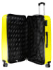 Geographical Norway 5-delige set: hardcase-trolleys "Sunlighteo" geel