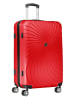 Geographical Norway 5-delige hardcase-trolleyset "Sunlighteo" rood