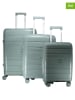 Geographical Norway 3-delige hardcase-trolleyset "Savage" mintgroen