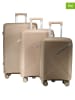 Geographical Norway 3-delige hardcase-trolleyset "Simi" beige