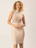 APART Sukienka w kolorze beżowym