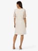 APART Sukienka w kolorze kremowym