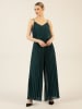 APART Plisseejumpsuit donkergroen