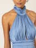 APART Satinkleid in Blau