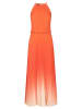 APART Plisseekleid in Koralle/ Weiß