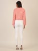 APART Blezer w kolorze koralowo-kremowym