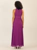 APART Plisseekleid in Lila in Lila