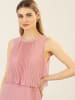 APART Plisseekleid in Rosa
