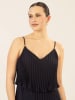 APART Plisseekleid in Dunkelblau