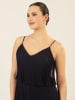 APART Plisseekleid in Dunkelblau