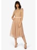 APART Sukienka w kolorze beżowym