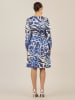 APART Kleid in Blau/ Weiß