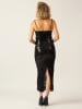 APART Paillettenkleid in Schwarz