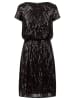 APART Paillettenkleid in Schwarz