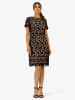 APART Jurk zwart/beige
