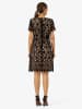 APART Kleid in Schwarz/ Beige