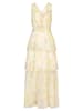 APART Kleid in Creme/ Gelb