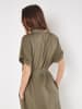 Apricot Kleid in Khaki