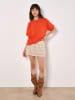 Apricot Blouse oranje