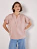 Apricot Bluse in Rosa