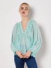 Apricot Bluse in Türkis