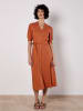 Apricot Kleid in Orange