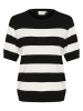 Kaffe Pullover in Schwarz/ WEiß