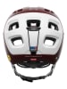 POC Kask rowerowy "Tectal Race MIPS" w kolorze bordowo-białym