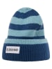 ELBSAND Beanie "Norid" in Dunkelblau/ Hellblau