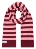 ELBSAND Schal "Noelle" in Rot/ Pink