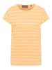 ELBSAND Shirt "Selma" in Orange/ Weiß
