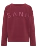 ELBSAND Sweatshirt "Aleah" in Bordeaux