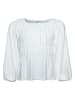 Blue Effect Bluse in Weiß