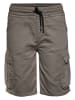 Blue Effect Cargoshorts in Grau