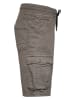 Blue Effect Cargoshorts in Grau