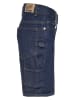 Blue Effect Spijkercargoshort - relaxed fit - donkerblauw