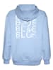 Blue Effect Hoodie in Hellblau