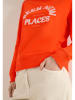 Cecil Sweatshirt in Orange