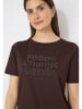 Cecil Shirt donkerbruin