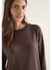 Cecil Sweatshirt in Dunkelbraun