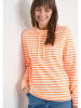 Cecil Sweatshirt oranje/wit