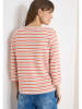 Cecil Longsleeve beige/oranje/wit