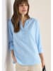 Cecil Bluse in Hellblau/ Weiß
