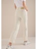 Cecil Spodnie w kolorze kremowym