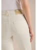 Cecil Spodnie w kolorze kremowym