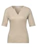 Street One Koszulka w kolorze beżowym