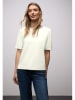 Street One Koszulka w kolorze kremowym