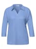 Street One Poloshirt lichtblauw