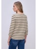 Street One Trui taupe/wit