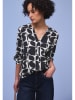 Street One Blouse donkerblauw/wit